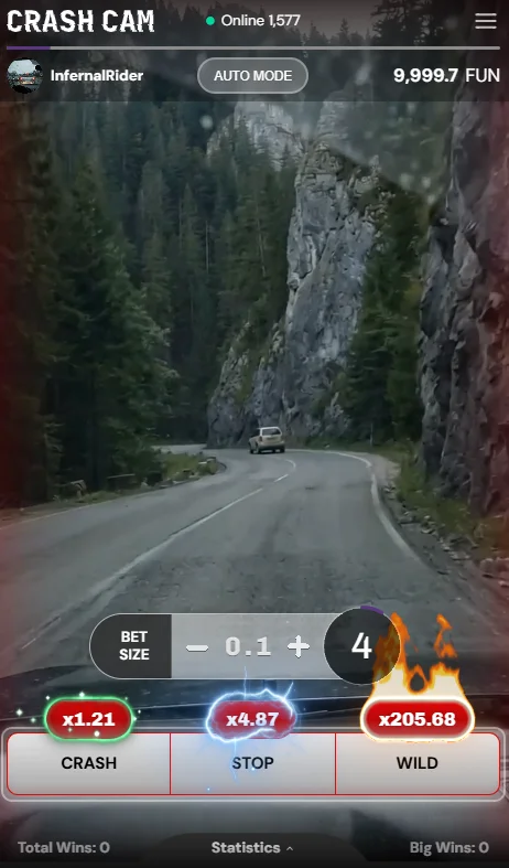 Crash Cam app