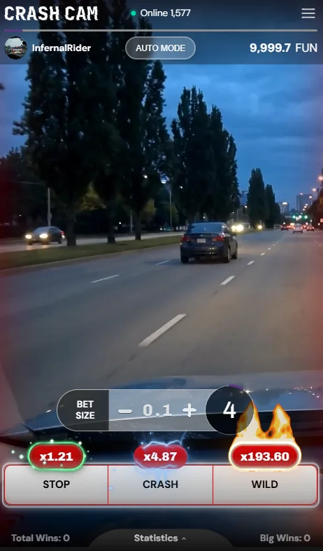 Crash Cam kasino
