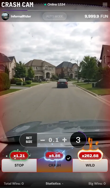 Crash Cam spildemo