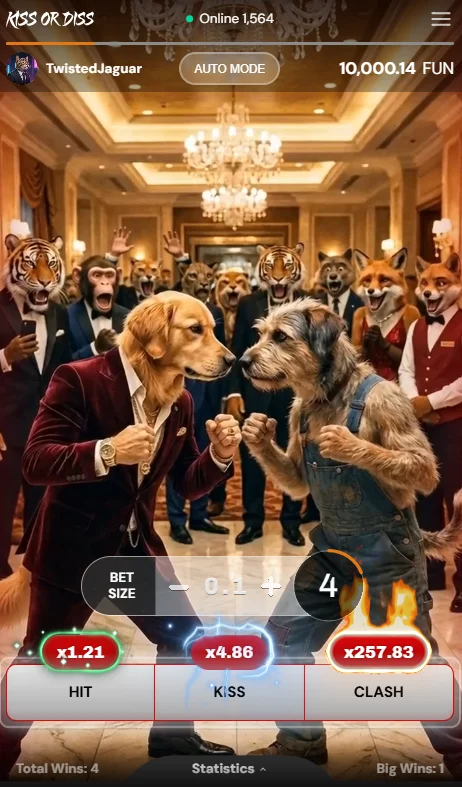 Kiss or Diss app