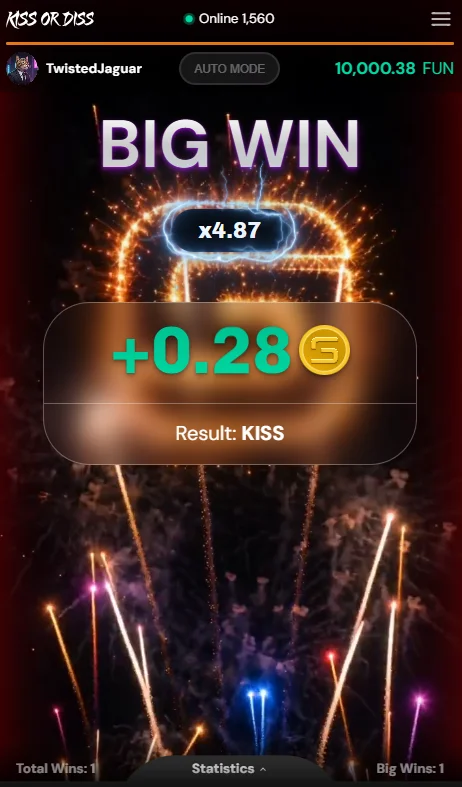 Kiss or Diss spildemo